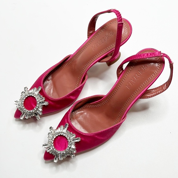 Hayixia Pointed High Heels - Picture 1 of 16